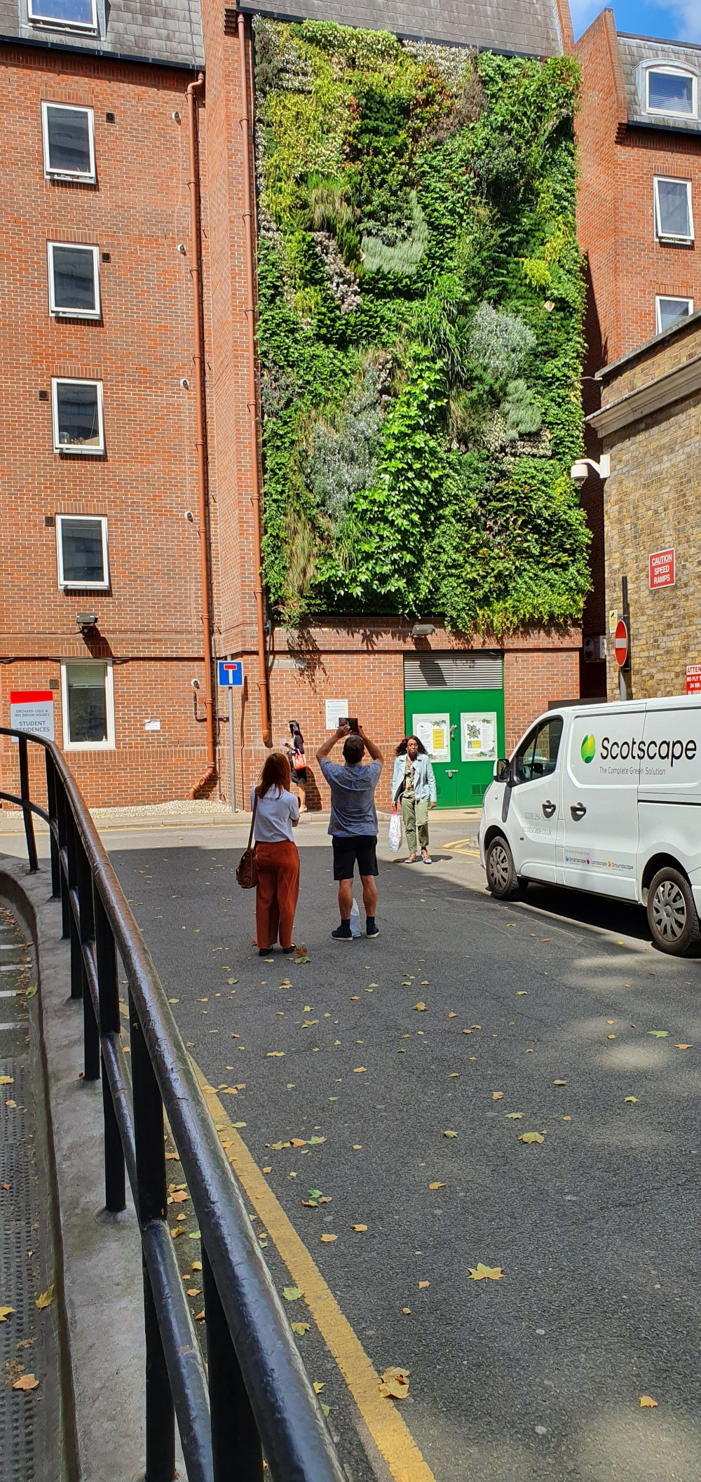 living walls london bridge full scotscape van portrait