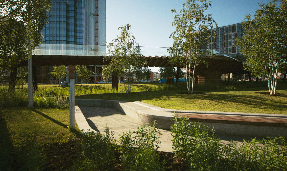 urban green landscape