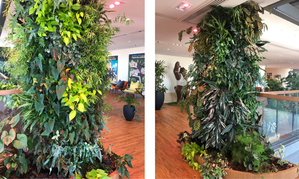 living pillars barclays office interior