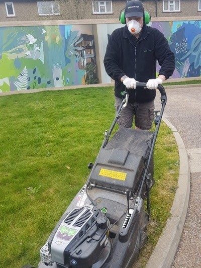 landscape maintenance mowing covid safe