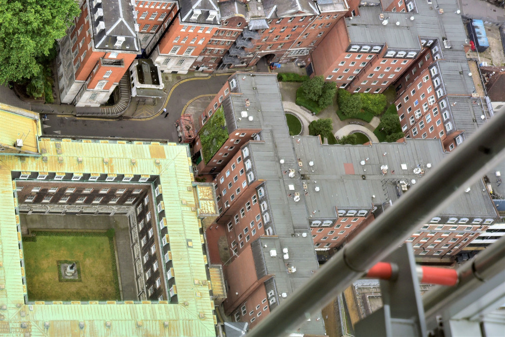 urban greening scotscape aerial view
