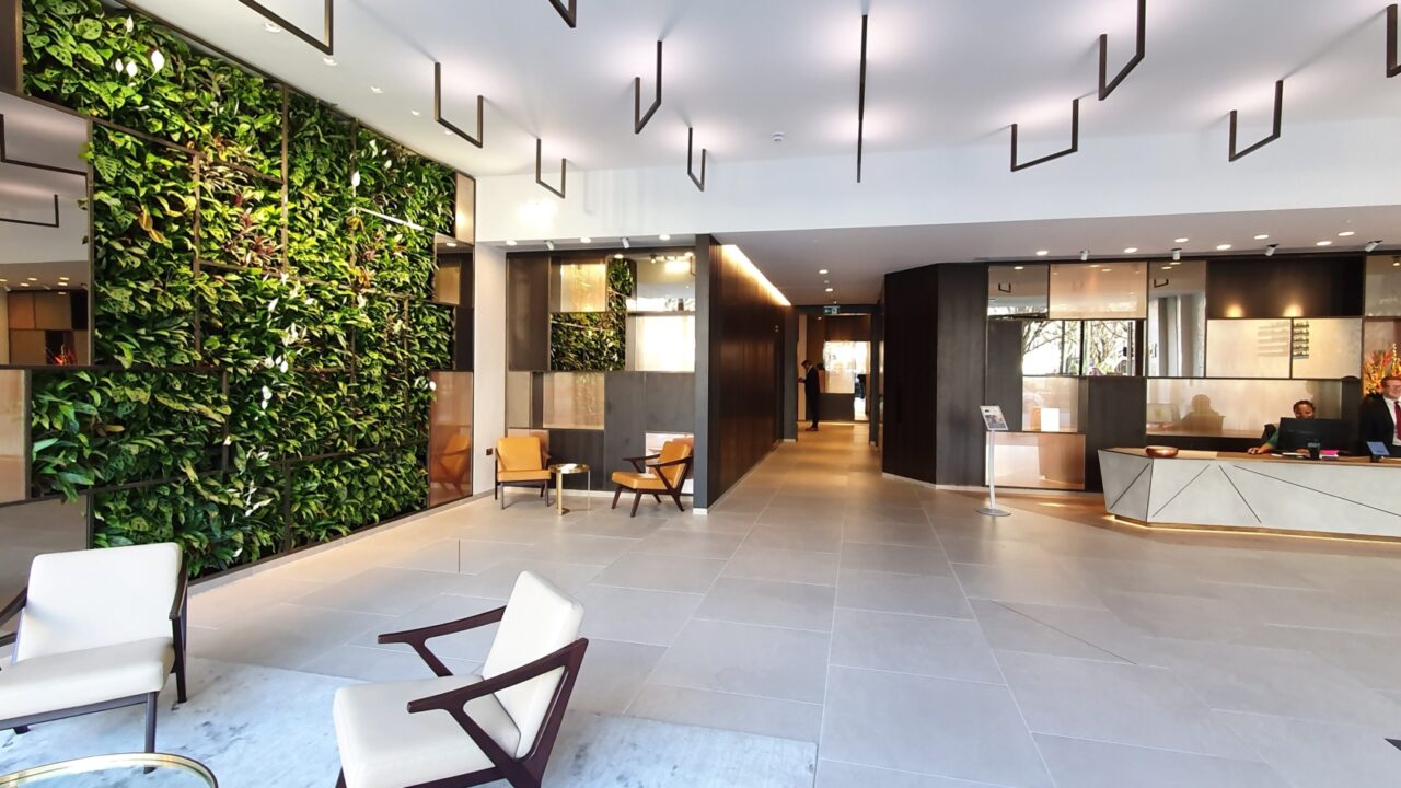 Living Wall Golden Square Reception