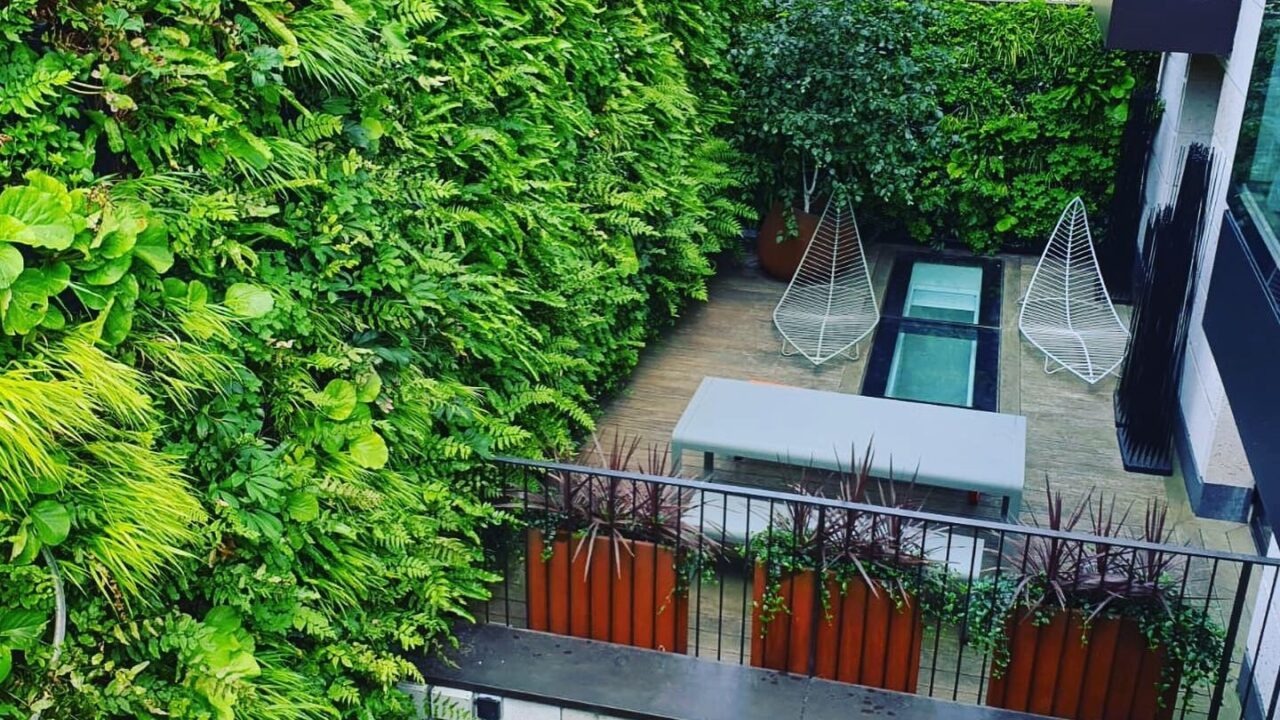 Living Walls Residential London Full Garden