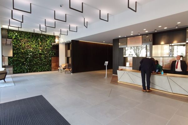 living wall golden square foyer