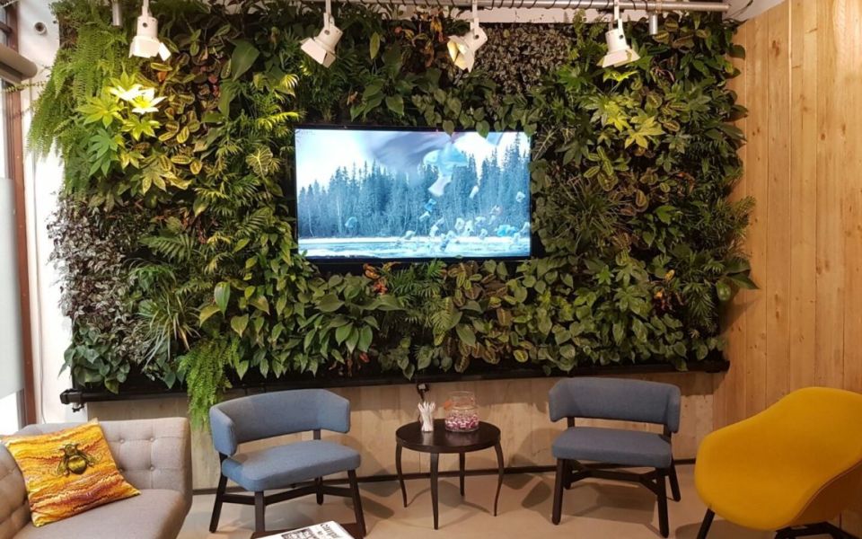 living walls television screen