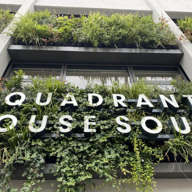 Living Wall Installation  Quadrant House