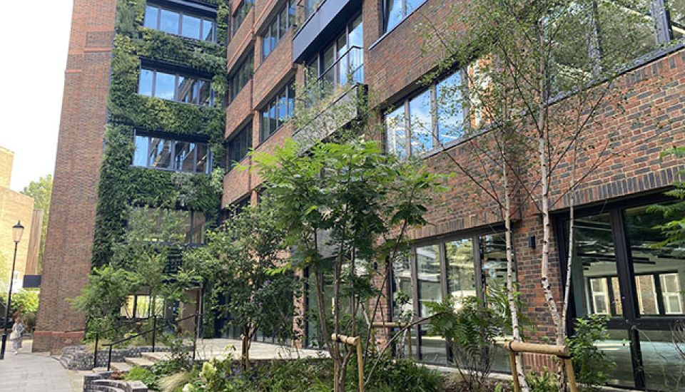 Holbein Place Living Wall