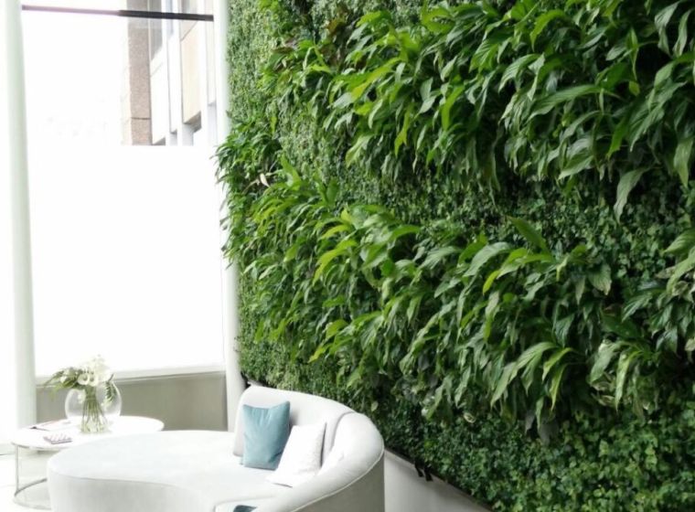 Living wall interior lewins place