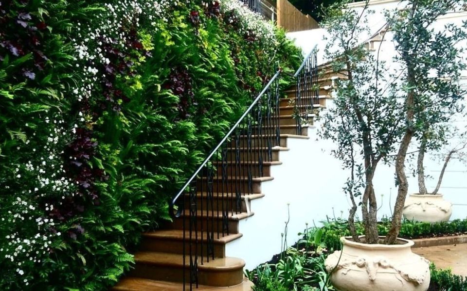 living walls ridgefield stairway urban garden