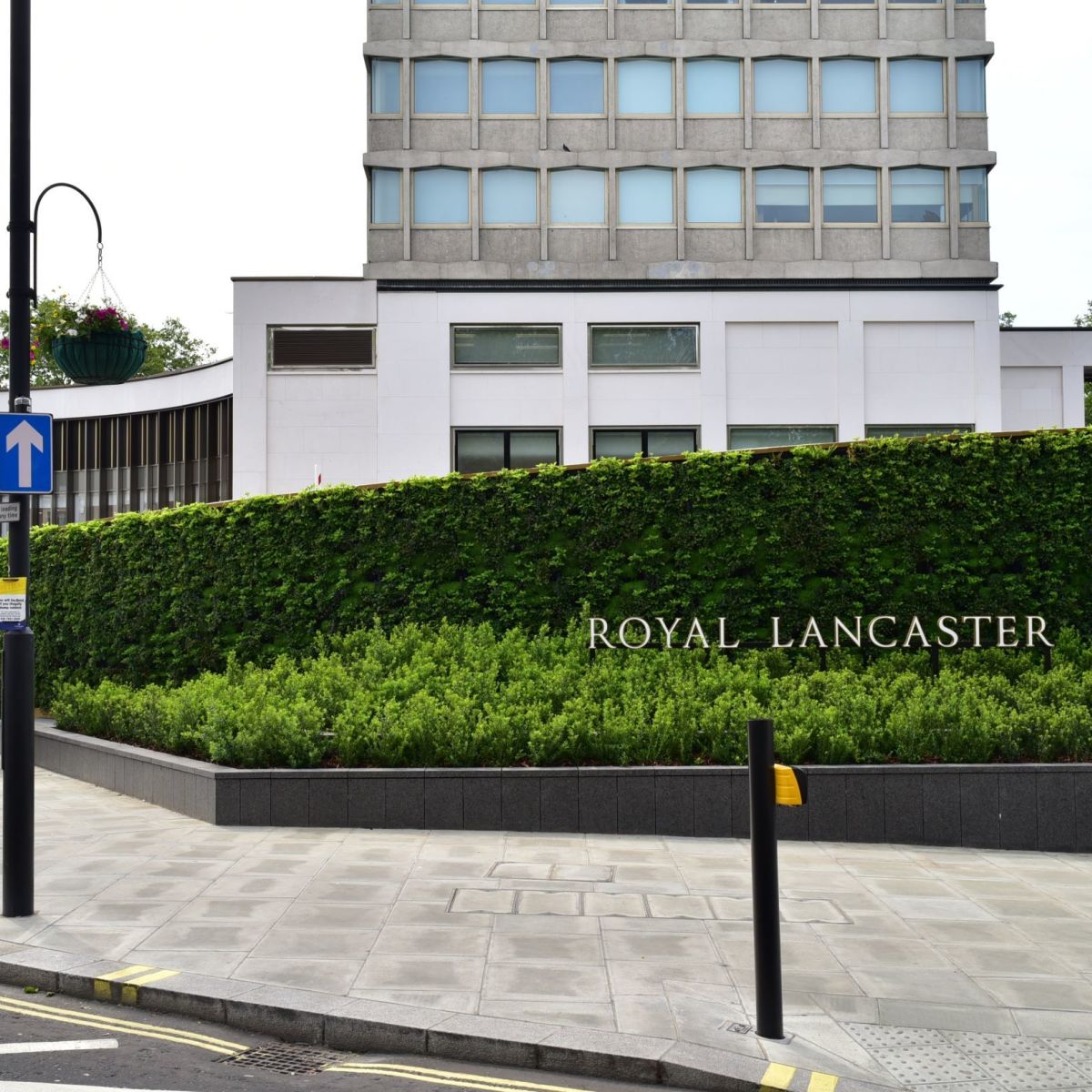 Living Wall, Royal Lancaster Hotel, Paddington, London.