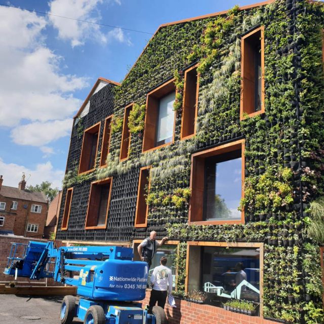 Exterior Living Wall