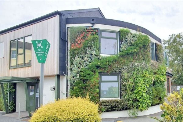 living wall plymouth university